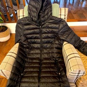 TNA light puffer coat